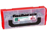 Fischer 534092, Skrue og vægstiksæt, Nylon, Tyskland, 100 stk, 50 x SX 6 x 30, 50 x UX 6 x 35 R, 25 x GK + setting tool GKW, 15 x Plasterboard fixing