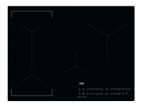 AEG MaxiSense IKE74441IB - Induktions kogeplade - 4 plader - Niche - bredde: 68 cm - dybde: 49 cm - sort