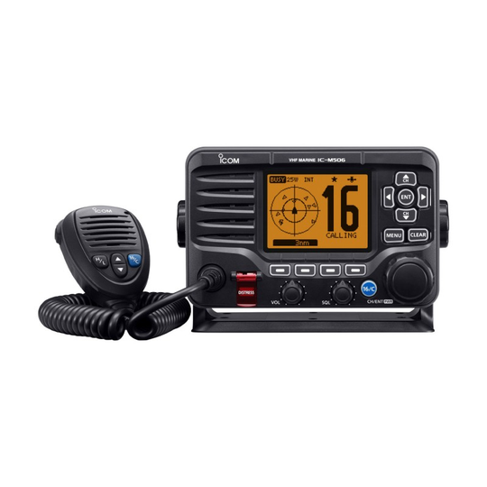 Vhf, icom, m506ge