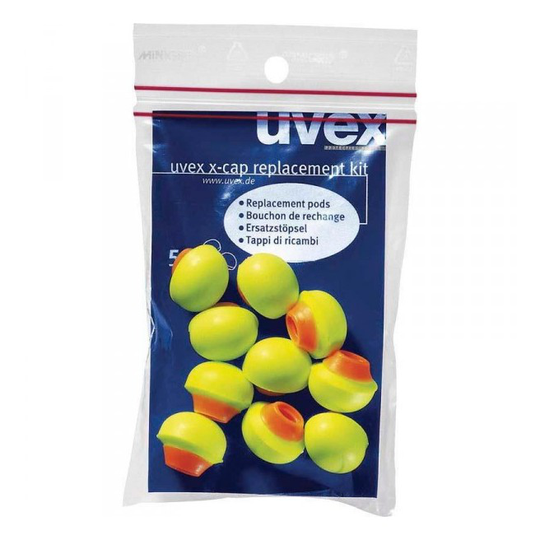 Uvex X-cap Løse Ørepropper Snr＝24, 5 Par/pose Gul