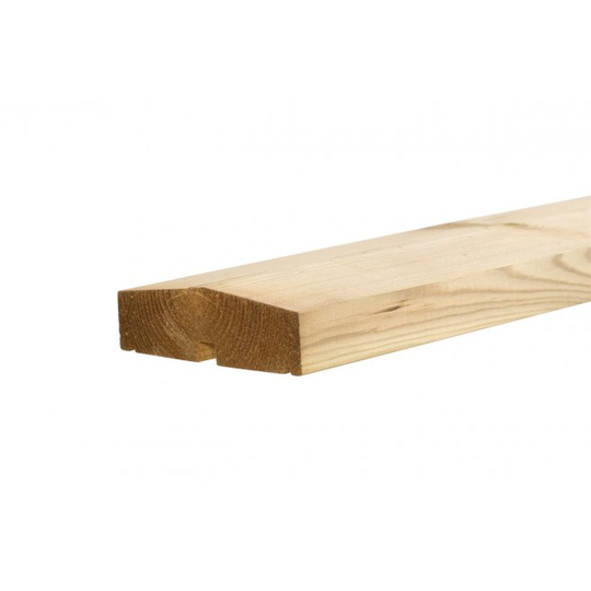 Plus Plank løsdel til plankeværk topafslutningsbræt 3,4x200cm trykimprægneret 17743-1