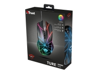 Trust Gaming GXT 160X Ture - Mus - højrehåndet - optisk - 7 knapper - kabling - USB 2.0