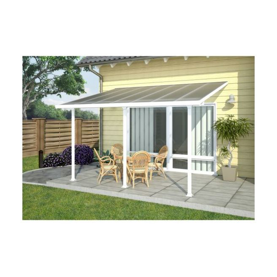 Palram - Canopia Feria Terrasseoverdækning 16,1 M2 Hvid