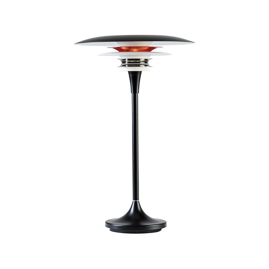 Belid Diablo 4367 Ø30 sort/rød - Bordlampe