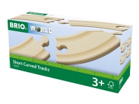 BRIO World - Short Curved Tracks for Railway