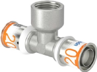 MLC pres T-stk mf. 20-1/2-20 - til gulvvarme- og brugsvand- og radiatorsystemer
