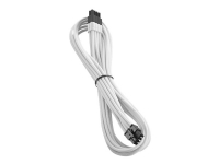 CableMod C-Series PRO - Strømkabel - 8 pin PCIe-strøm (han) til 8 pin PCIe-strøm (han) - 60 cm - formet - hvid - for CORSAIR RMi Series RM1000, RM750