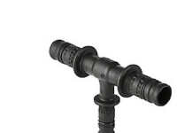 Geberit Mepla T-stykke reduceret d=50 mm d1=32 mm d2=50 mm