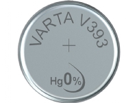 Varta -V393, Engangsbatteri, Sølvoxid (S), 1,55 V, 1 stk, Hg (kviksølv), Sølv