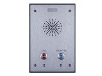 Fanvil I12-N-02P, Ledningsført, IP65, -40 - 70 °C, RJ-45, Aluminium, Aluminium