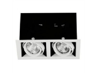 Aurora Enlite EN-MGU102MW - GU10 - Spots - Justerbar - Matt Hvid - Double - 50W - 240V - (Uden pære)
