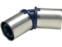 Wavin 50mm Tigris K1 vk 45gr - 50 mm Tigris plast vinkel 45gr