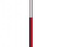 NKT Autoledning, tvillingledning 2X1,5mm² PVTAU rød/sort spole, kabeldiameter 3,0 x 6,0mm - (100 meter)