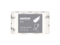 Toiletpapir Katrin Plus 285 hvid 35m 38411 3-lag - (42 ruller pr. karton)