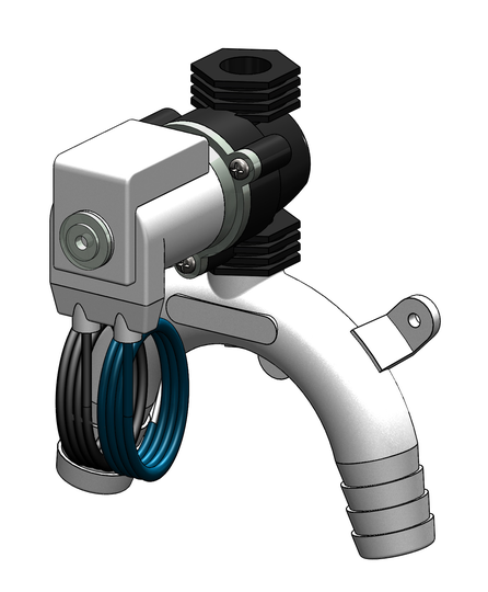 Tru-design Vakumventil solenoid 19 mm Hvid Komposit