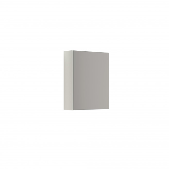 Scanbad MULTO Spejlskab Select u/lamper m/1 låge 64x50 cm L Hvid mat