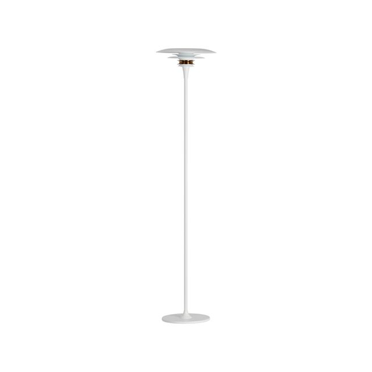 Belid Diablo hvid/messing 3365 - Gulvlampe