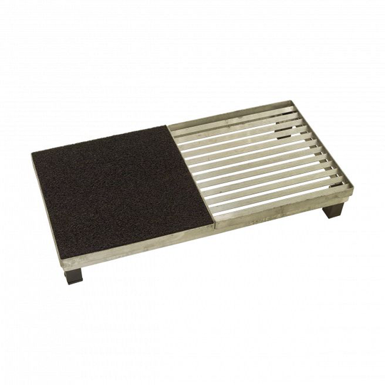 Plus Cubic rist inkl. måtte m/stålramme m/stillesko 5,5cm - B 40 cm x H 40 cm