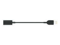 Lenovo USB-C to Slim-tip Cable Adapter - Stikadapter - USB-C hun til strøm han - for ThinkBook 14 15 ThinkPad E490 V130-14 V130-15 V15 G2 ITL V