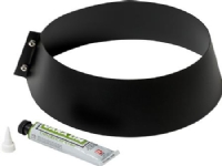 MB uØ 230mm krave til inddæk. - sort, inclusiv skruer og silicone (Multi25, Multi50, Wood)