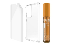 PanzerGlass Set glass, ClearCase case, 30ml spray for Galaxy S21 Ultra (B7261)