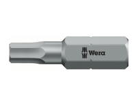 Wera 840/1 Z Bits, 1 stk, Hexadecimal (metrisk), 3 mm, 2,5 cm, 25,4 / 4 mm (1 / 4), Sekskantet