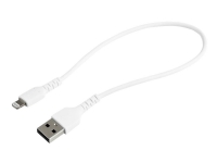 30CM USB TO LIGHTNING CABLE APPLE MFI CERTIFIED - WHITE