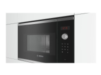 Bosch Serie | 4 BFL523MS0 - Mikrobølgeovn - til indbygning - 20 liter - 800 W - rustfrit stål
