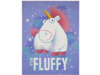 Minions Fluffy Unicorns De Luxe gulvtæppe til børn 95x125