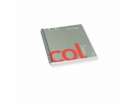 Kollegieblok A5 Bantex COL linjeret m/huller - (5 stk.)