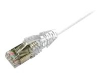 CommScope NETCONNECT - Patchkabel - RJ-45 (han) til RJ-45 (han) - 4 m - SFTP - CAT 6a - halogenfri, strenget - hvid