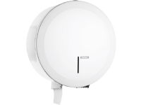 Dispenser Toiletpapir Katrin Jumbo Midi/Maxi med Lås Metal Hvid