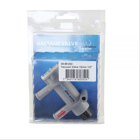 Vacuum valve 12mm 1/2