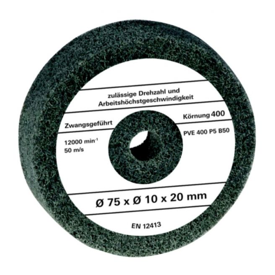 Einhell polerehjul til bænksliber G400 Ø75x10x20 mm