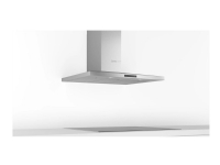 Bosch Serie 4 DWQ96DM50 - Hætte - skorsten - bredde: 90 cm - dybde: 50 cm - udtrækning og recirkulation (-) - rustfrit stål
