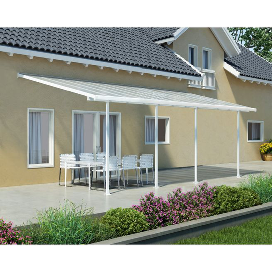 Palram - Canopia Feria terrasseoverdækning sampak 21,6 m2, hvid - 540-057