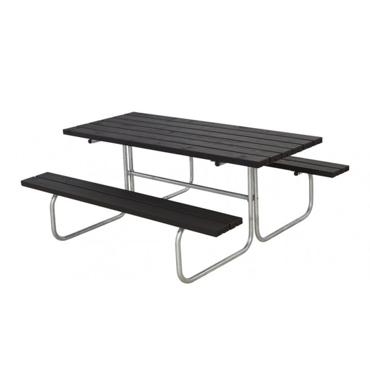 Plus Classic Bord-bænkesæt sort 185870-15