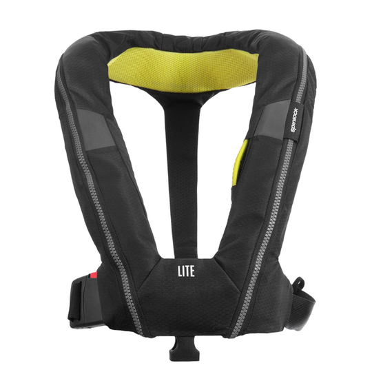 Spinlock Deckvest LITE Oppustelig Redningsvest 170N Sort