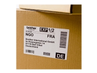 Brother DK-11240 - Sort på hvid - 51 x 102 mm 600 etikette(r) shipping etiketter - for Brother QL-1050, QL-1050N, QL-550