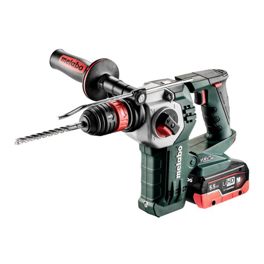 Metabo Kha 18 Ltx Bl 24 Q 2x5,5 Lihd - 600211660