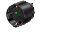 Brennenstuhl Travel Adapter, 250 V, 15 A, Sort