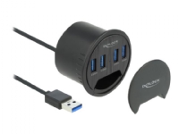Delock - Hub - 4 x USB 3.2 Gen 1 - skylle-monterbar
