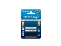Panasonic eneloop BK-4MCCE - Batteri 2 x AAA - NiMH - (genopladelige) - 750 mAh