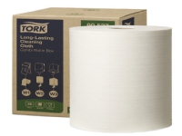Aftørringsklud Tork Alt-i-en W1-W3 hvid 1-lags 114m