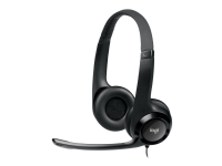 Logitech USB Headset H390 - Headset - på øret - kabling - USB