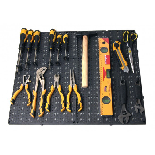 Millarco Værktøjstavle 600x490mm - 24 kroge