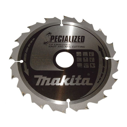 Makita Hm Klinge 185x30x16z - B-33043