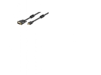 Goobay MMK 630-150 G 1.5m (HDMI-DVI), 1,5 m, HDMI, DVI-D, Sort, Hanstik/Hanstik