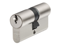 ABUS E60NP 30/30 - Dørlåsningscylinder - nøgle - 6 nåle - forniklet