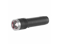 Led Lenser MT10, Hånd lommelygte, Sort, Sølv, Knapper, IPX4, 1 lamp(s), LED